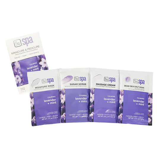 4 Pasos Mani/Pedicura Lavanda+Menta