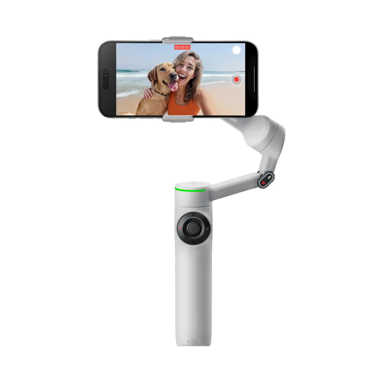 TRIPODE INSTA360 FLOW 2 AI TRACKER BUNDLE WHITE INS-FW2-TCK-WH