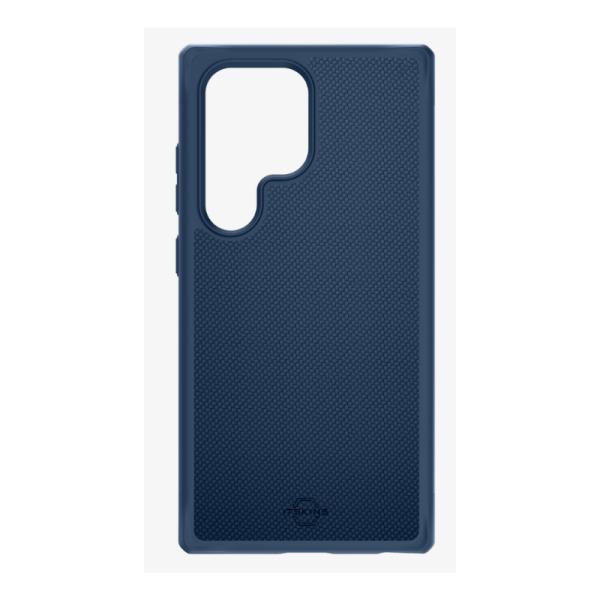 ITSKINS CASE FOR SAMSUMG S24 ULTRA BALLISTIC//NYLON DARK BLUE COMPATIBLE WITH MAGSAFE in dark blue color