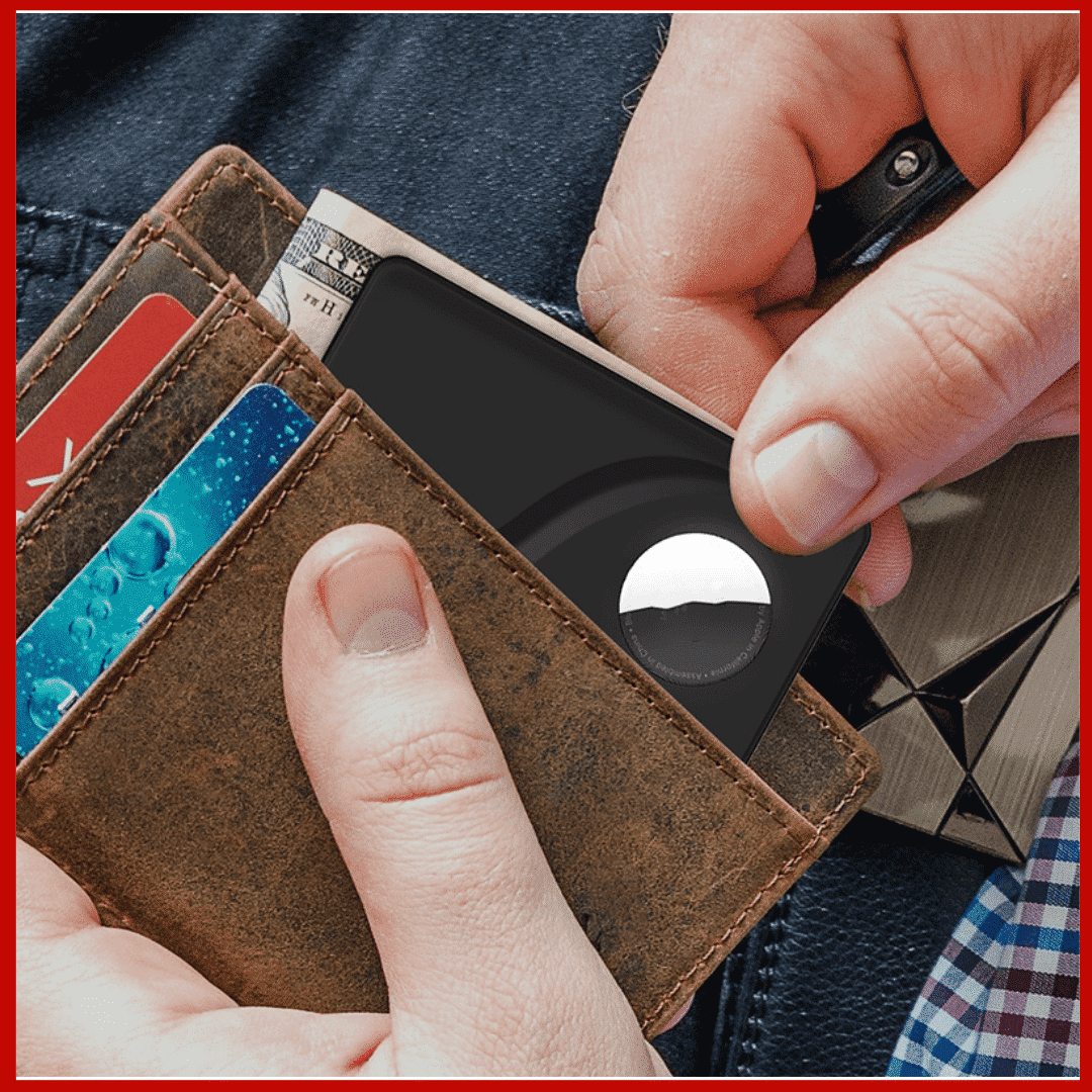 Cover Tracker Case Para Apple Airtag Con Airtag