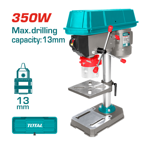 HE/TALADRO TOTAL PEDESTAL 1/2" 350W UTDP133501