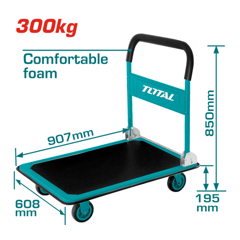 PERRA DE CARGA TOTAL 300KG PLATAFORMA THTHP13002