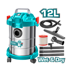 He/aspiradora total 800w 12l utvc14122