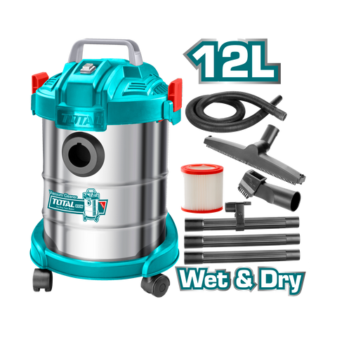 He/aspiradora total 800w 12l utvc14122