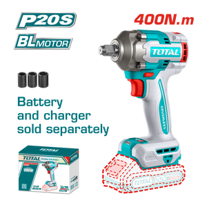 He/pistola impacto total 1/2 20v 400nm sin batería tiwli20401 tiwli20451