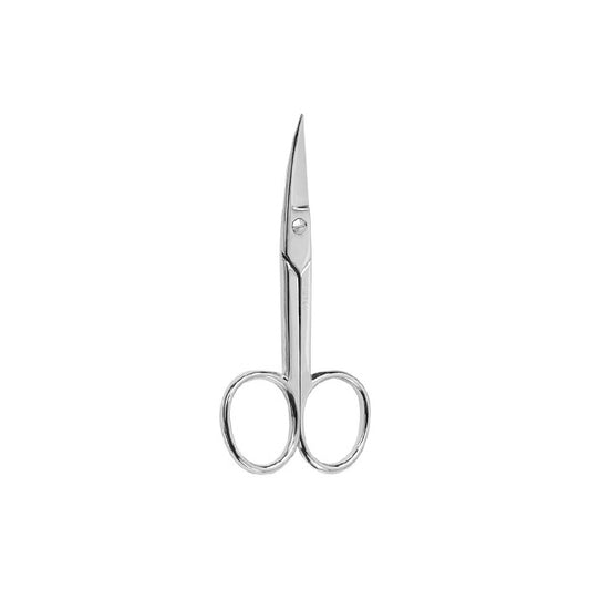 TIJERA MANICURA UÑAS CURVA CROMADA