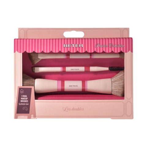 SET BROCHAS  MAQUILLAJE DOBLE PUNTA