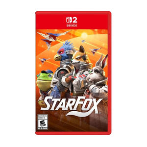 Videojuego Nintendo Switch 2 Star Fox caja con personajes y naves icónicas de la serie en portada