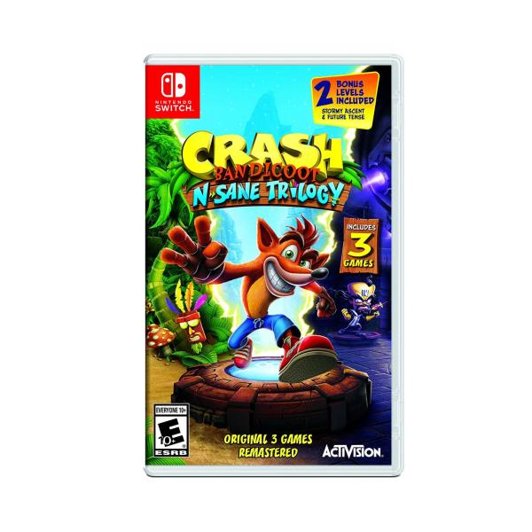 VIDEOJUEGO NINTENDO SWITCH CRASH BANDICOOT N. SANE TRILOGY ACCIÓN PLATAFORMAS