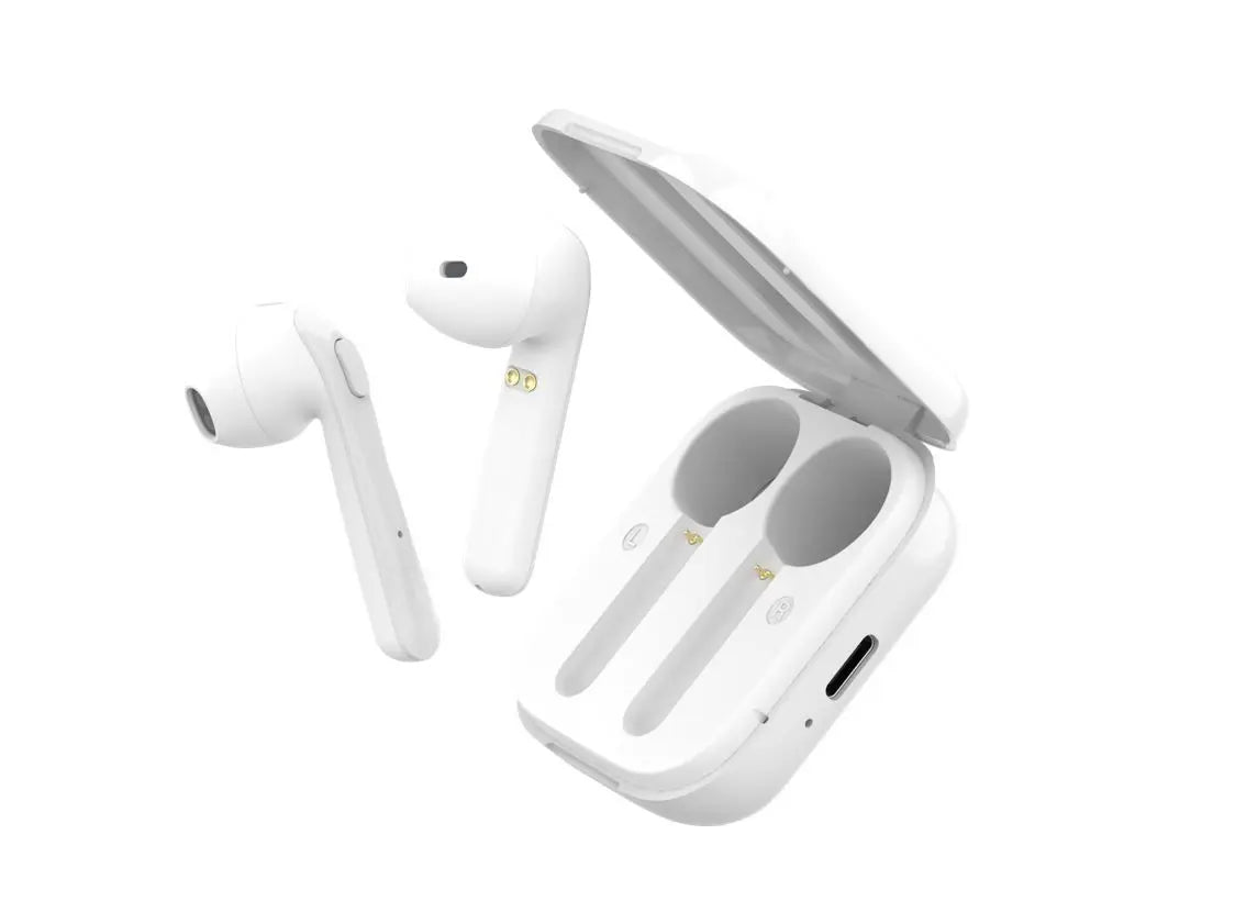 Audifonos Bluetooth Aria Pod Blanco