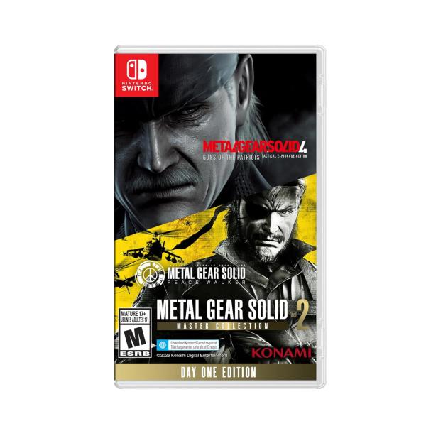VIDEOJUEGO NINTENDO SWITCH METAL GEAR SOLID MASTER COLLECTION VOL.2 ACCIÓN SIGILO