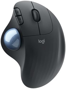 MOUSE LOGITECH ERGO M575S TRACKBALL INALÁMBRICO 5 BOTONES GRIS/NEGRO