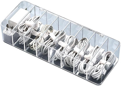 Caja Plástica Orgamizadora De Cables