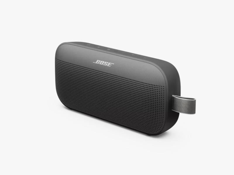PARLANTE BOSE SOUNDLINK FLEX PORTABLE SPEAKER 2DA GENERACIÓN BLUETOOTH IP67 12 HORAS NEGRO
