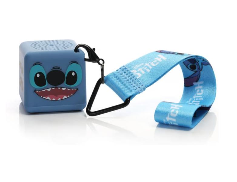 PARLANTE BLUETOOTH COLECCIONABLE BITTY BOOMERS DISNEY STITCH BITTY BOX CON LANYARD BBOXLANYARDSTITCH