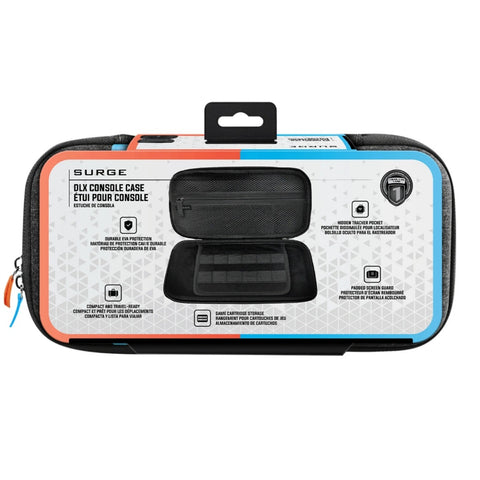 ESTUCHE DE VIAJE SURGE CONSOLE CASE PARA NINTENDO SWITCH 2 EVA 12 JUEGOS NEGRO SG60090