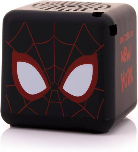 PARLANTE BLUETOOTH BITTY BOOMERS BITTY BOX MARVEL MILES MORALES COLECCIONABLE BBOXMILES