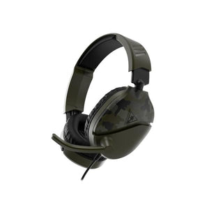 AUDÍFONOS GAMER TURTLE BEACH RECON 70 ALÁMBRICOS 3.5 MM MULTIPLATAFORMA MICRÓFONO GREEN CAMO