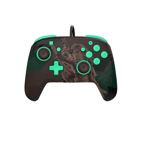 CONTROL ALÁMBRICO TURTLE BEACH REMATCH HALL EFFECT NINTENDO SWITCH 2 THE LEGEND OF ZELDA
