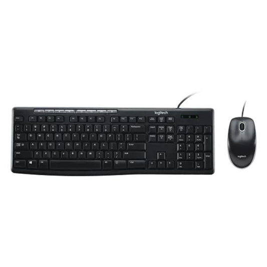 TECLADO Y MOUSE LOGITECH MK200 ALÁMBRICO USB ESPAÑOL 920-002716