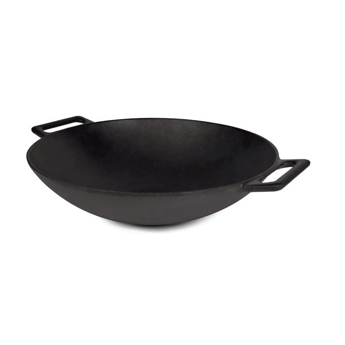 Jim Beam Wok | Sarten Hierro Fundido 30Cm | 12" Cm Jb0200