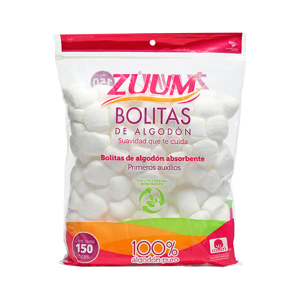 ALGODON BOLITAS BLANCAS