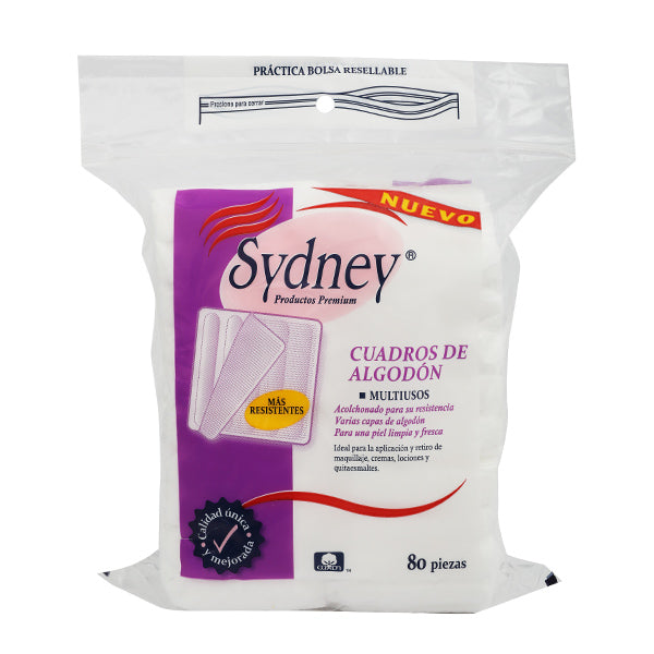 Sydney Algodón Facial Cuadritos