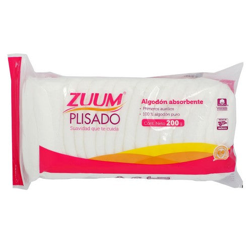 ALGODON PLISADO BOLSA