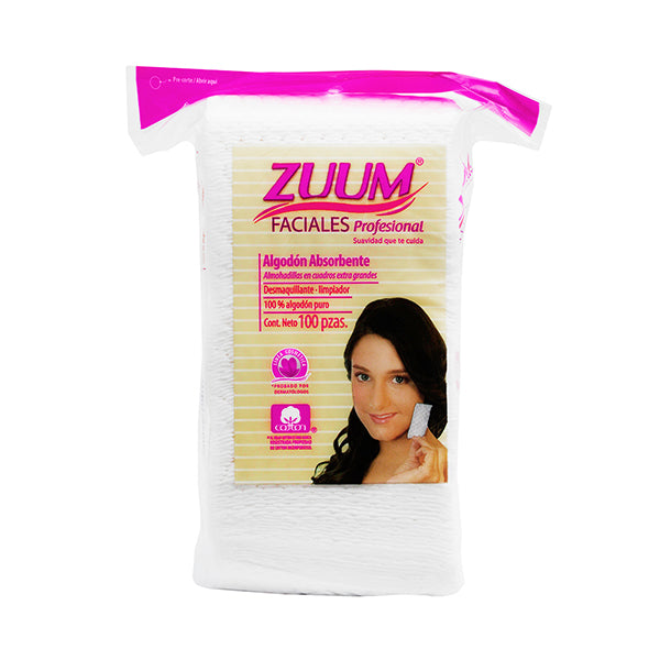 ALGODON FACIAL CUADRITOS EXTRA GDE