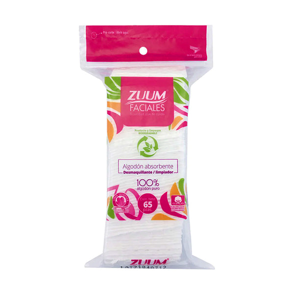 ALGODON FACIAL CUADRITOS