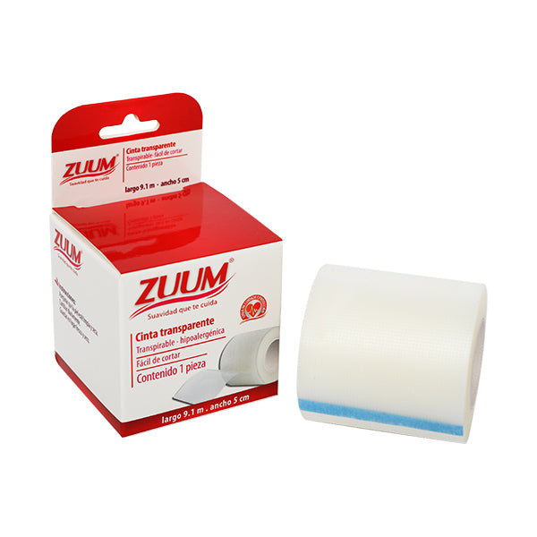 CINTA TRANSP HIPOALERGENIC 9.1MX5CM