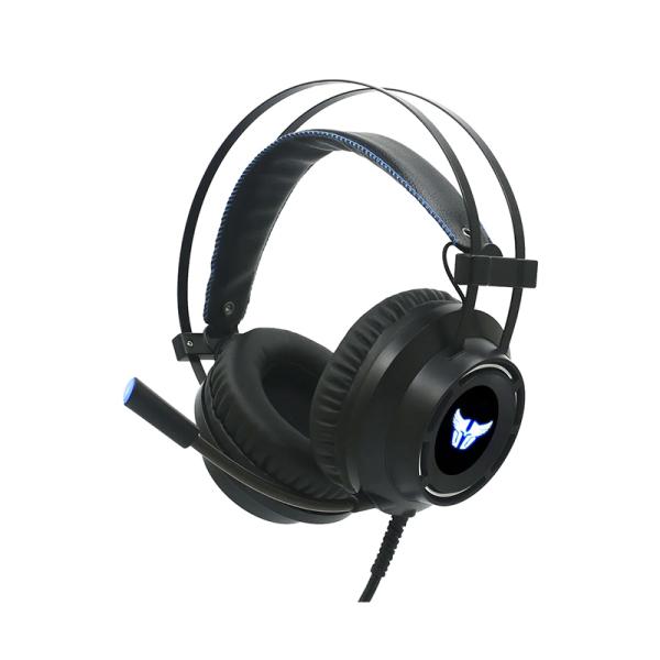 HEADSET ARGOM GAMING COMBAT 3.5 BLACK/BLUE ARG-HS-2846BK
