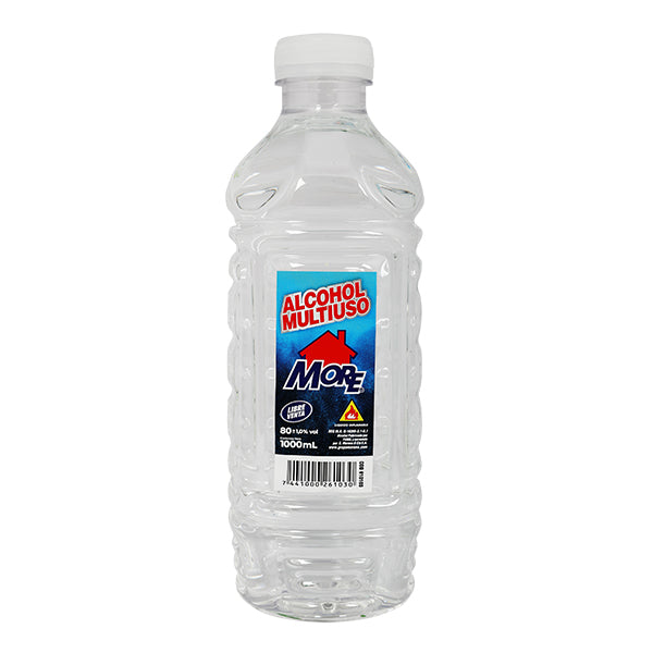 ALCOHOL MORE MULTIUSO 80¦ GRADOS