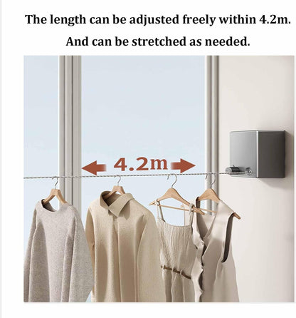 Tendedero De Ropa Retractil