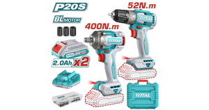 He/combo total 20v 2pc pist imp 400n+talad utckli20275 utckli2028