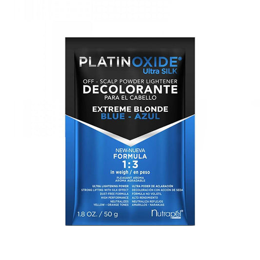 DECOLORANTE SOBRE PLATINOXIDE AZUL