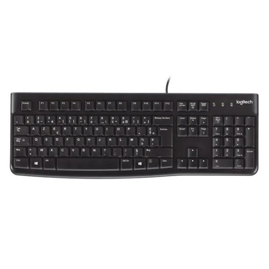TECLADO LOGITECH K120 CORDED ALÁMBRICO USB INGLÉS 920-002478