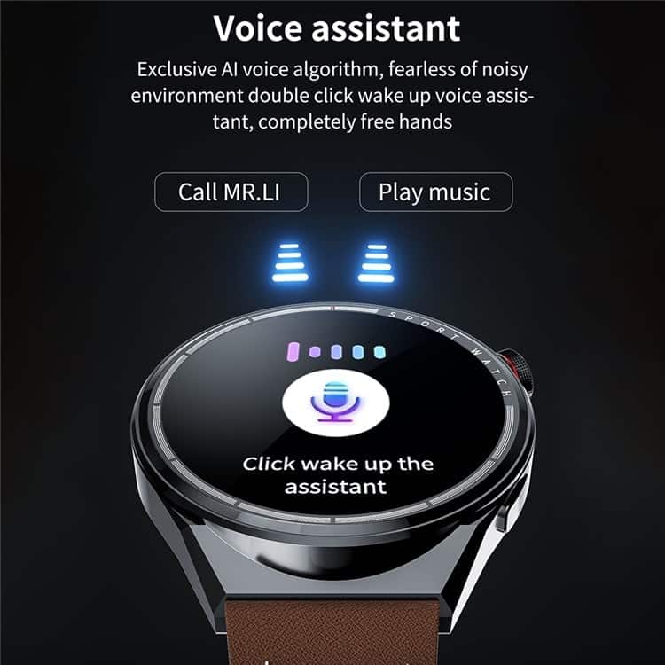 Smartwatch Zordai Z3 Correas De Cuero + Correa Adicional Envío Gratis