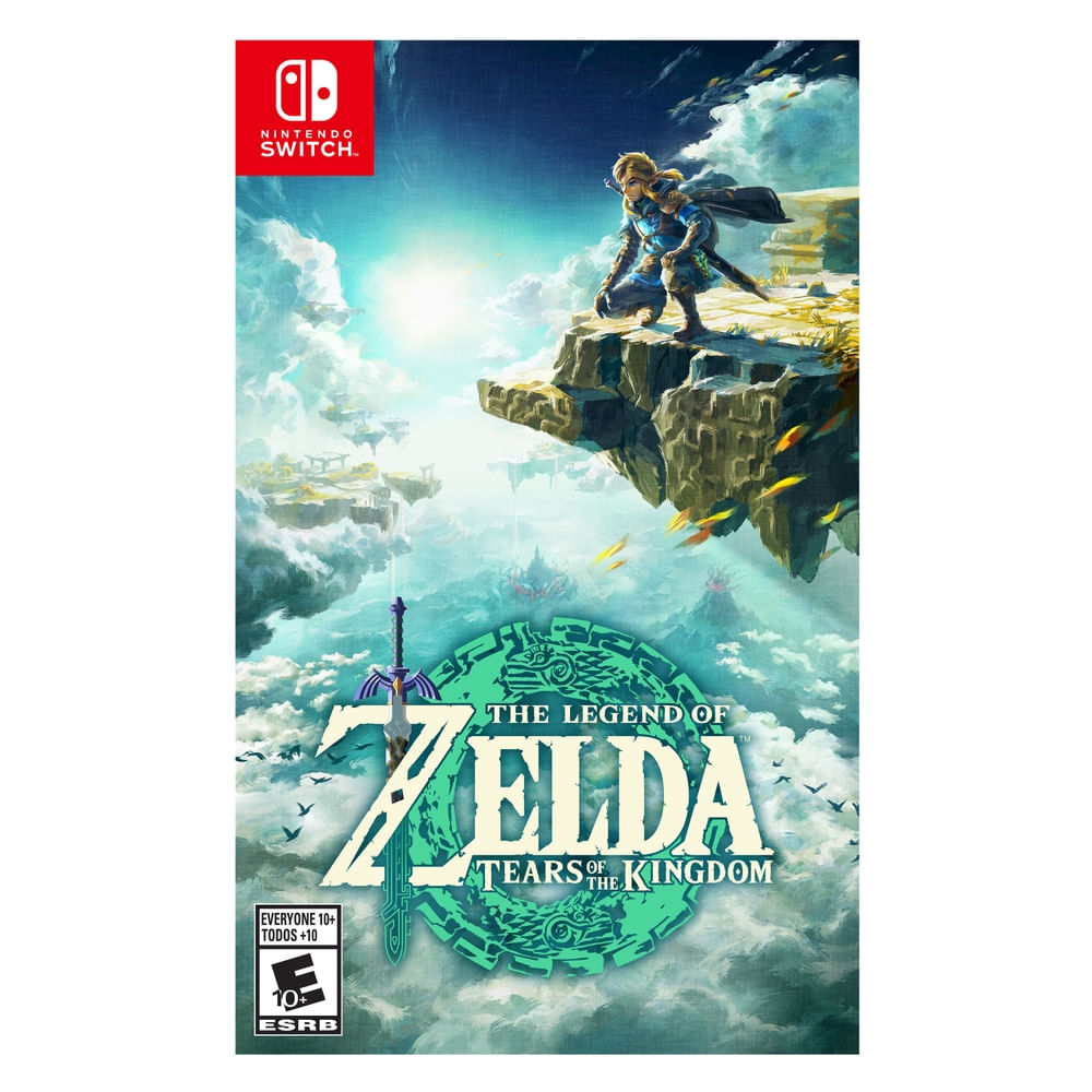 Cover art of JUEGO LEGEND OF ZELDA TEARS OF THE KINGDOM for Nintendo Switch