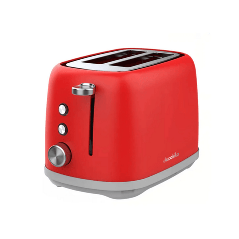 TOSTADORA 2 REBANADAS 750W ROJA KUTS005R Decakila