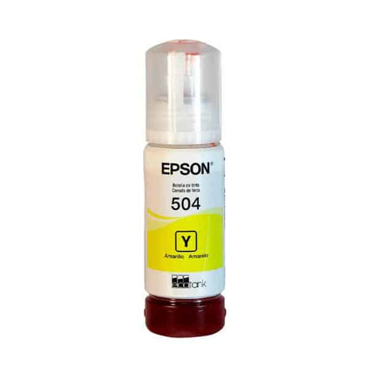 Botella De Tinta Epson T504420-Al Yellow