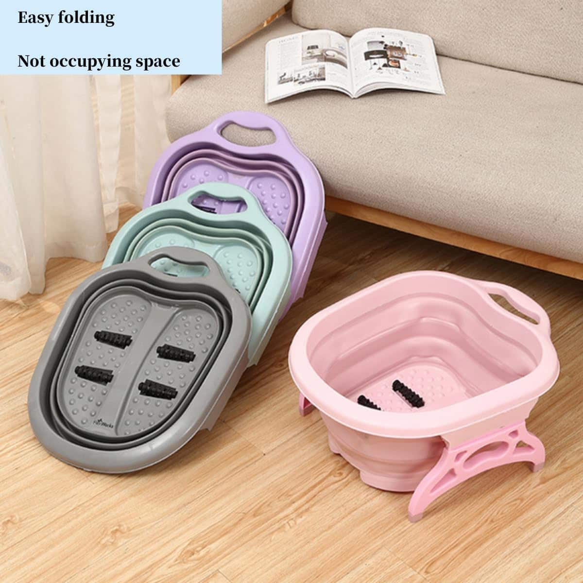 Bañera Para Pies Retractil