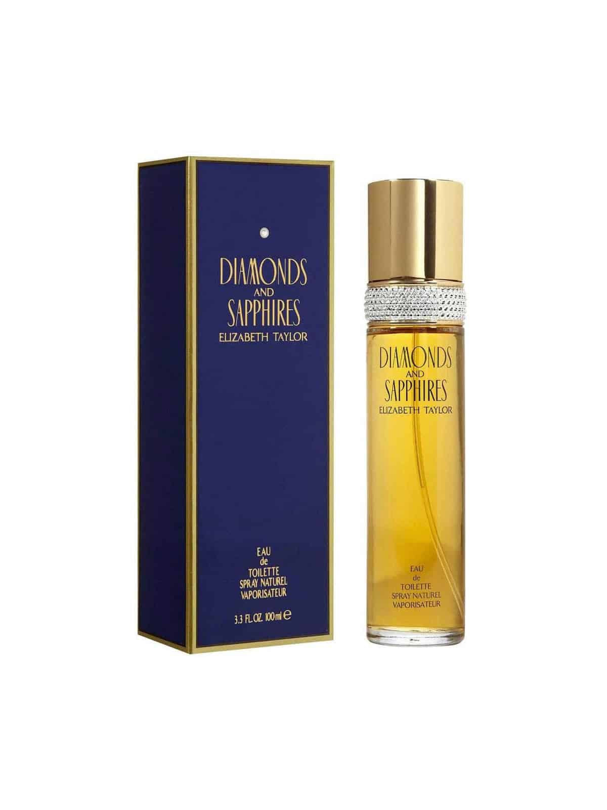 elizabeth taylor diamonds and sappheres edt 100 ml lady