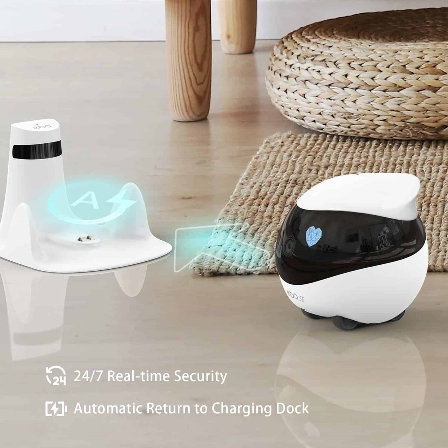 Robot inteligente EBO SE Cámara de seguridad para el hogar