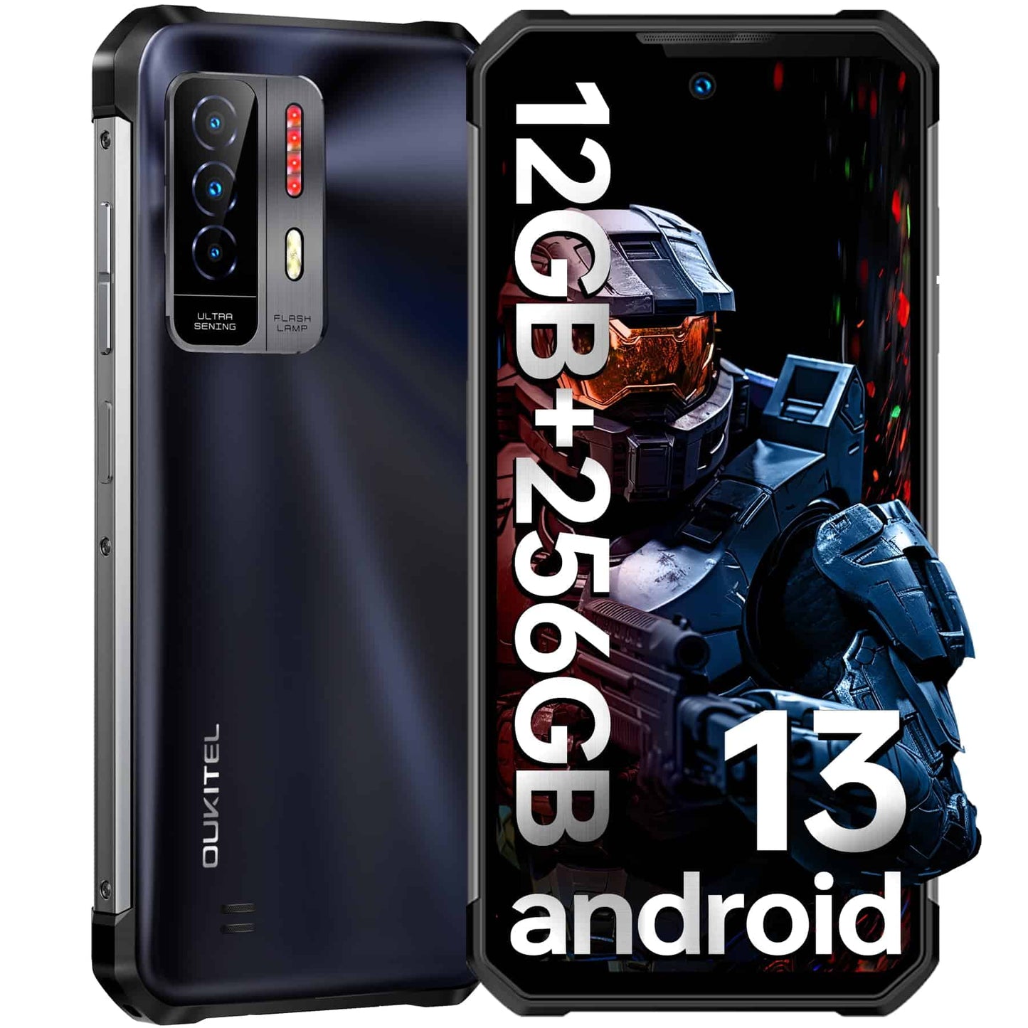 CELULAR OUKITEL  WP27  /  256GB  12+12GB  +20MP NOCTURNA