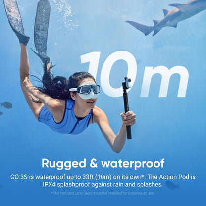 CÁMARA INSTA360 GO 3S STANDARD EDIT WHITE INS-GO-3S-STD-WH