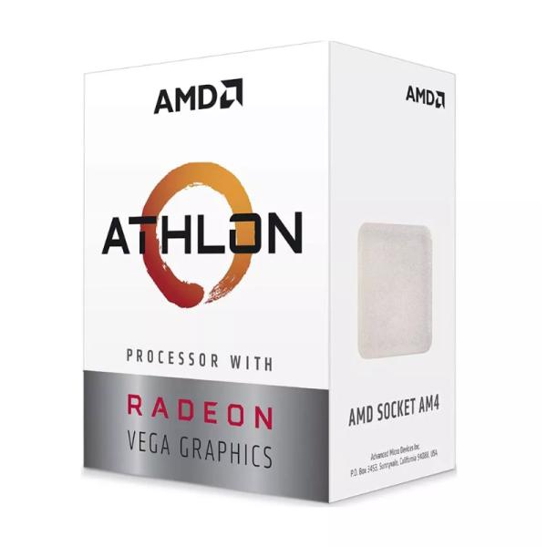 PROCESADOR AMD ATHLON 3000G 2DA GEN 3.5 GHZ  AM4 YD3000C6FHBOX