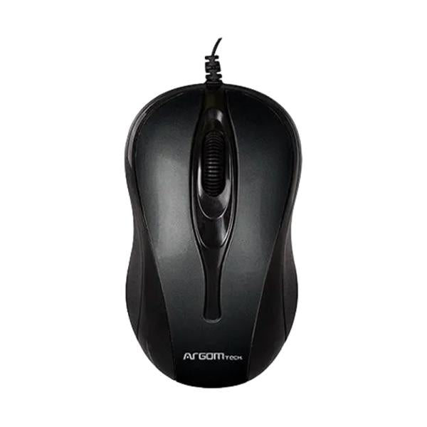 MOUSE ARGOM ALAMBRICO  ARG-MS-0008BK