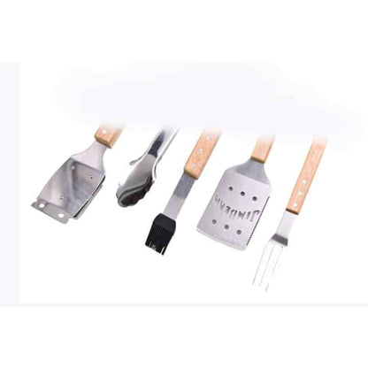 Jim Beam Set | Juego Utensilios Para Asar 5Pz Jb0198