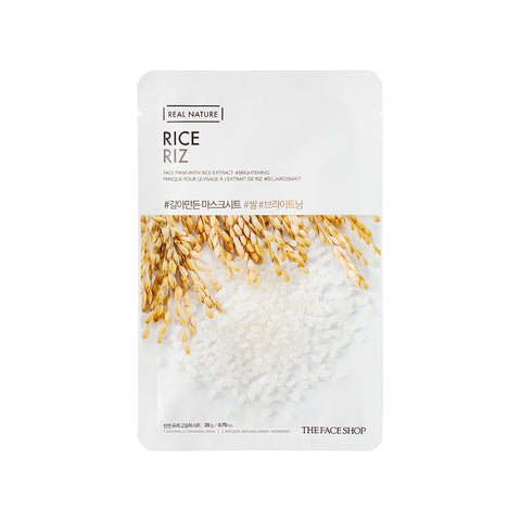 MASCARILLA FACIAL ARROZ REAL NATURE